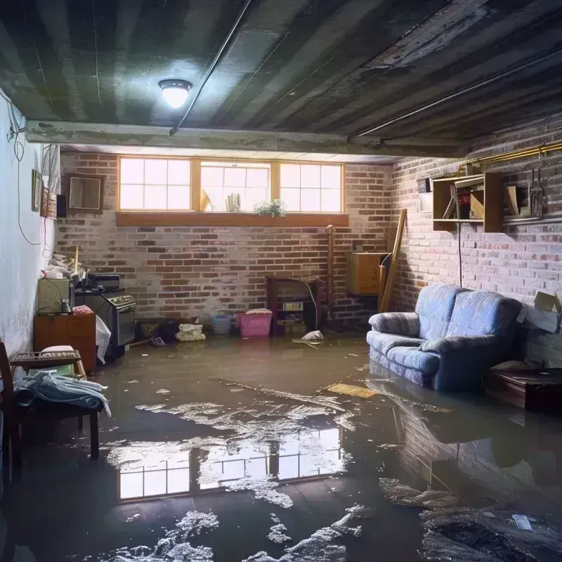 Flooded Basement Cleanup in Fall River, WI